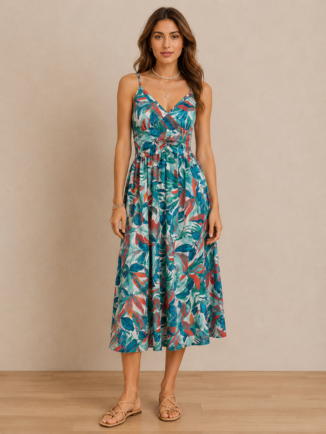 Robe Longue Fleurie