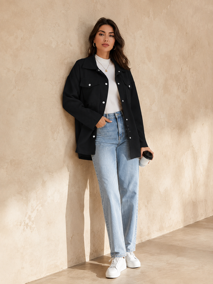 Veste Élégante Boutonnée
