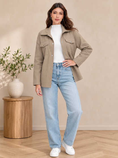 Veste Élégante Boutonnée