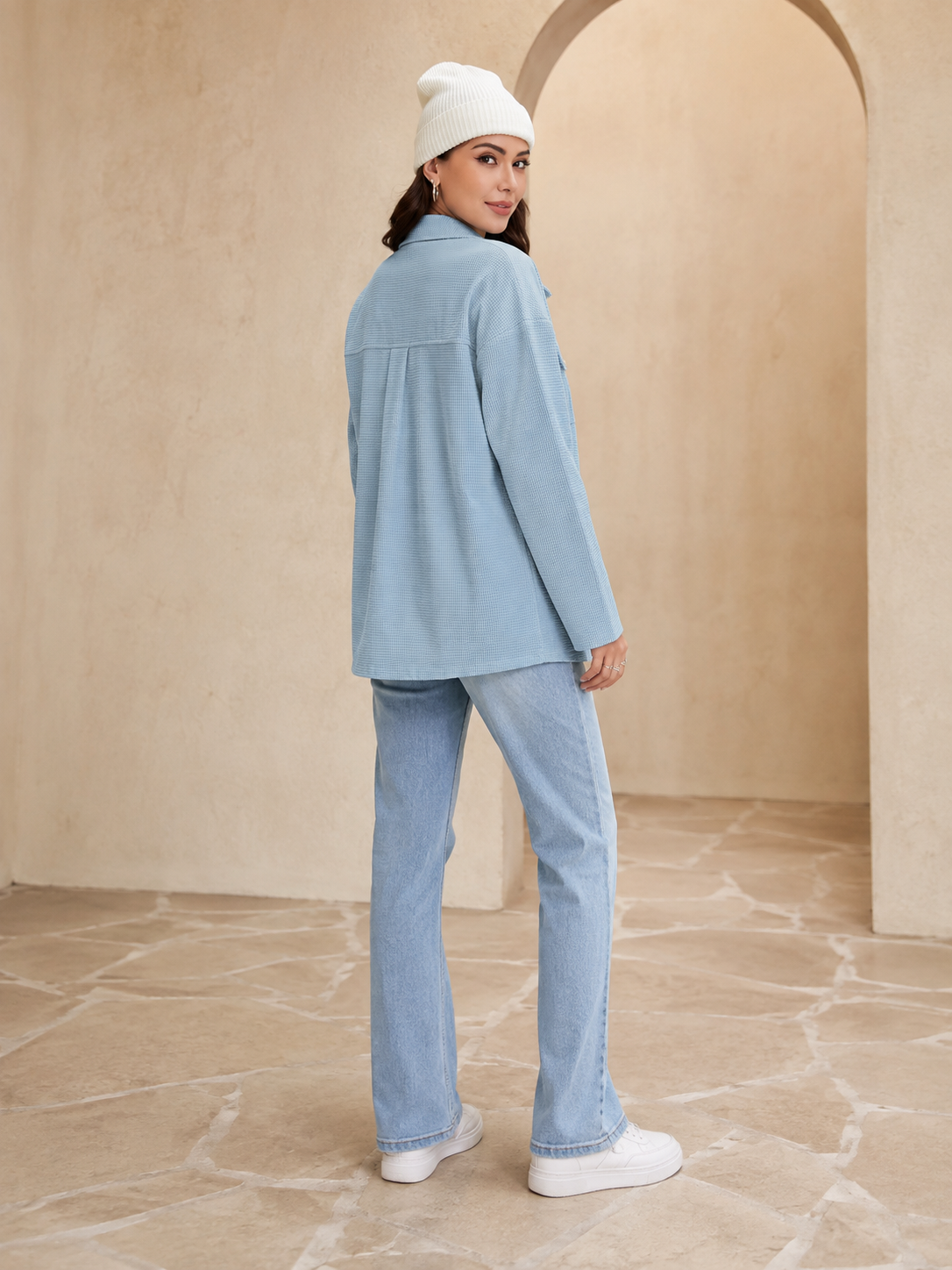 Veste Élégante Boutonnée