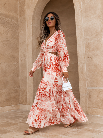 Robe Longue Imprimée