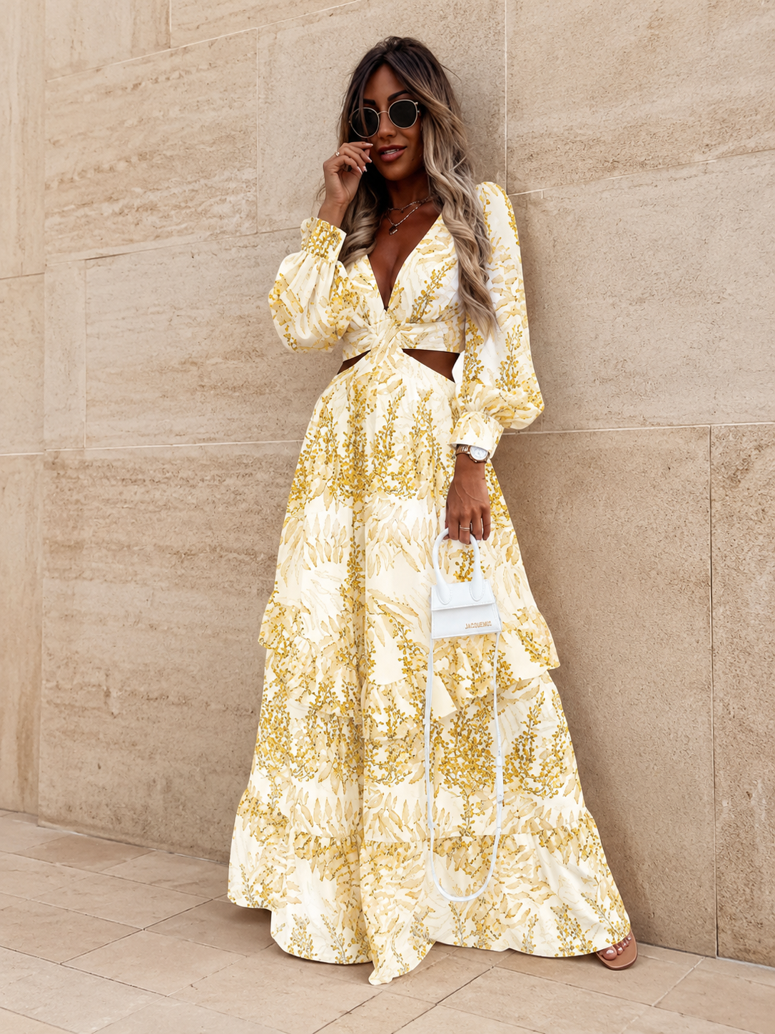 Robe Longue Imprimée