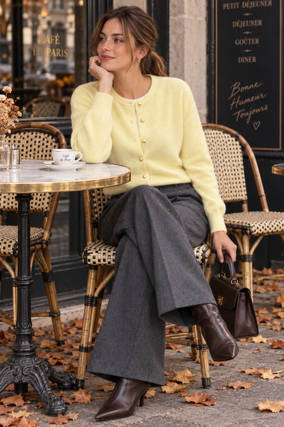 Cardigan Maille Jacquard
